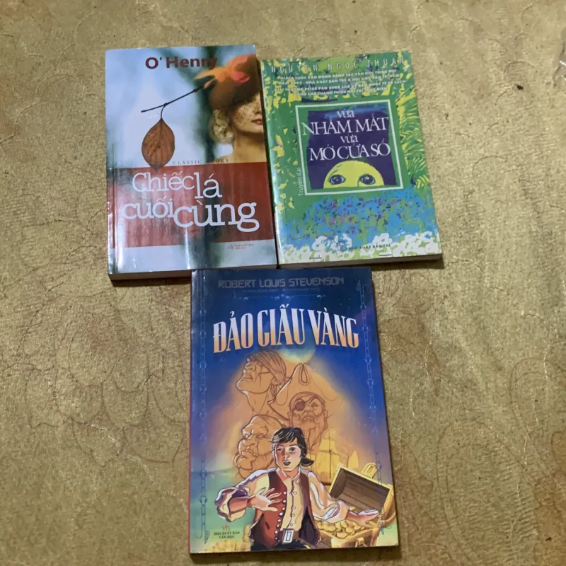 COMBO CHIẾC LÁ CUỐI CÙNG- ĐẢO GIẤU VÀNG- VỪA NHẮM MẮT VỪA MỞ CỬA SỔ 753080