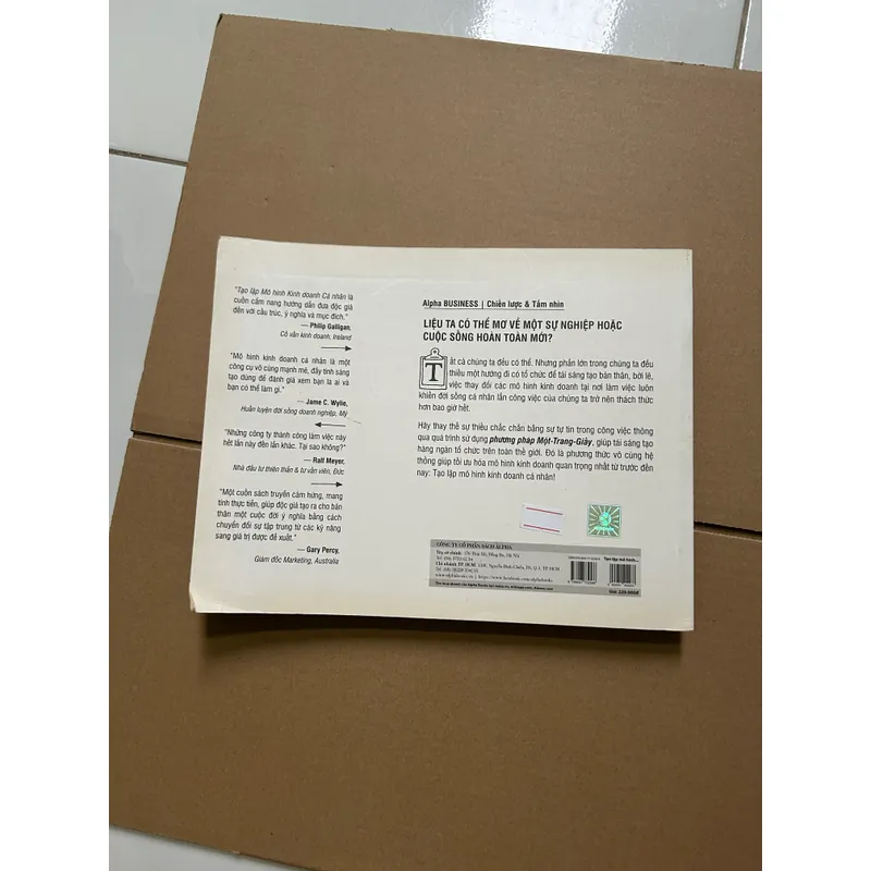 Tạo lập mô hình kinh doanh cá nhân 736674