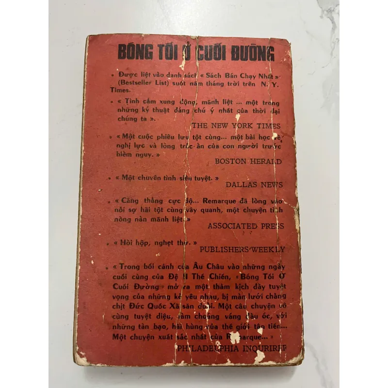 Bóng tối ở cuối đường – Erich Maria Remarque 991684