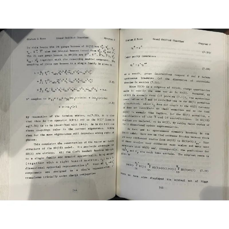 Grand Unified Theories - Graham G.Ross 627678