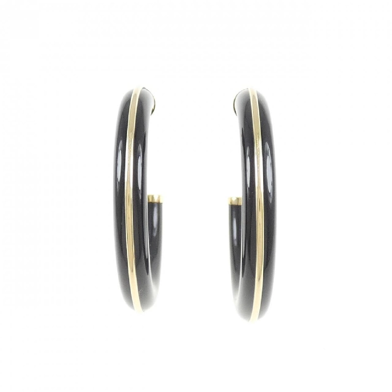 K18YG Onyx Bông tai - Hàng hiệu Chính hãng 867273