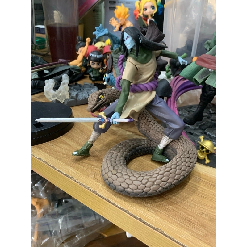 Sản phẩm mới Hàng có sẵn Shadow Ninja Konoha Rebellion Kazama Naruto Generation Orochimaru Hình Búp Bê Con lắc Mô hình20251211 763710