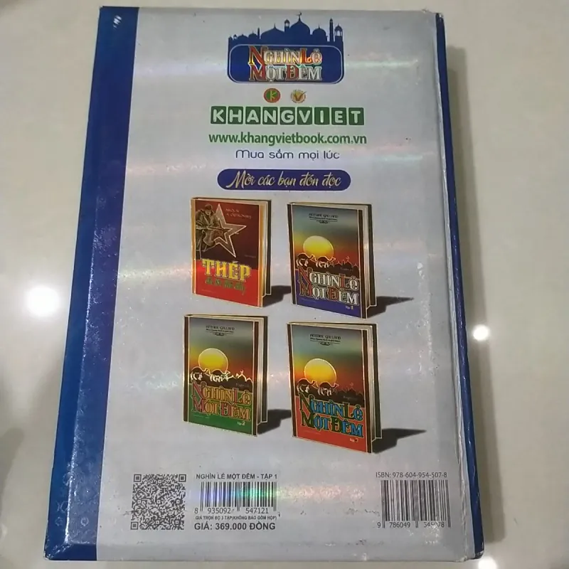 Sách Cũ - Nghìn Lẻ Một Đêm - Tập 1 (bìa cứng) 1005834