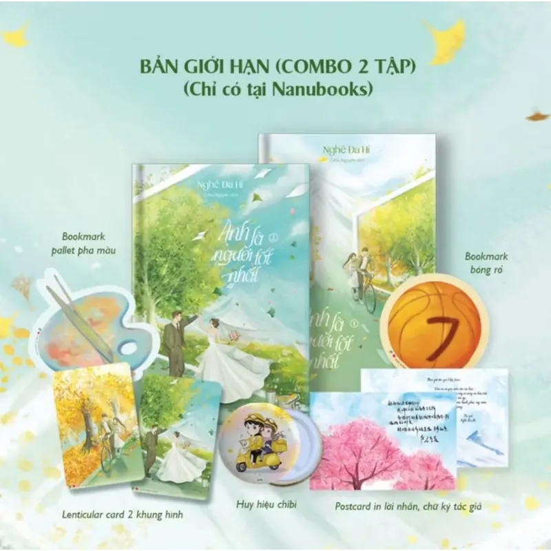 Anh là tốt nhất (Bản giới hạn, combo 2 tập) - Nghê Đa Hỉ - Mới, nguyên seal 560317