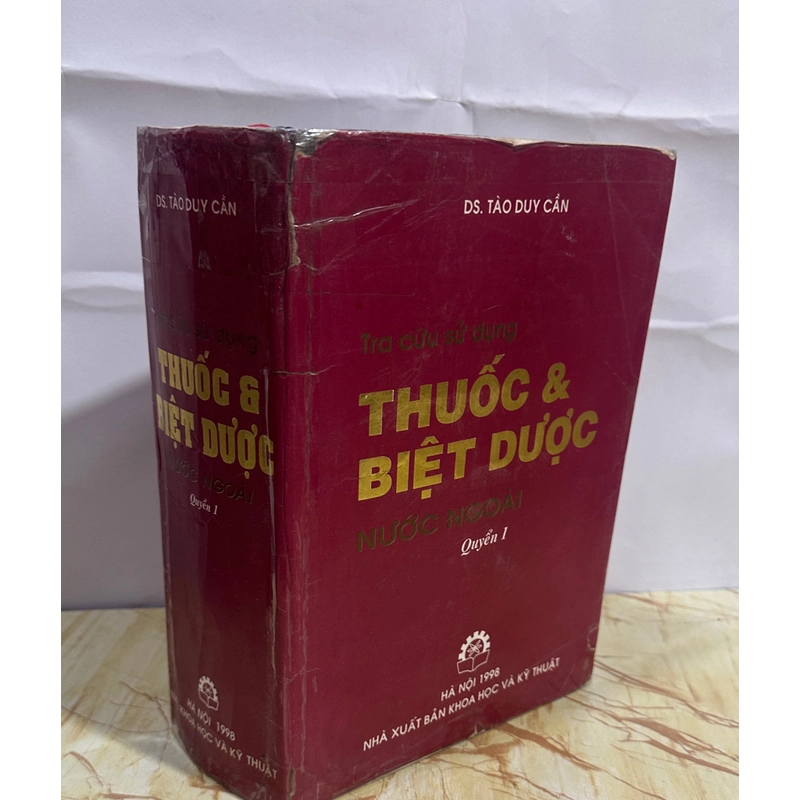 Sách bìa cứng thuốc và biệt dược 531064
