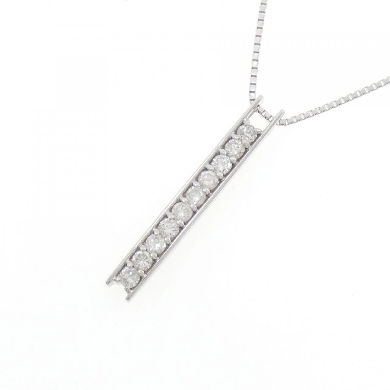 K18WG Dây chuyền kim cương 0.34CT - Hàng hiệu Chính hãng 861560