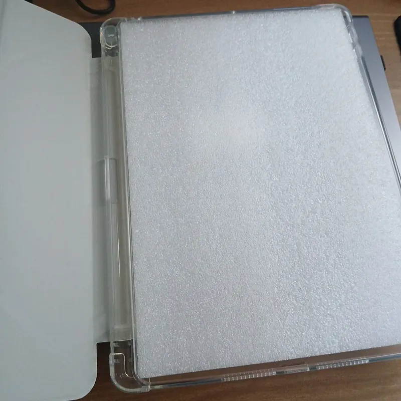 Bao da ipad Crystalite xám có khay đựng bút, (10.2) gen 7/8/9 558054
