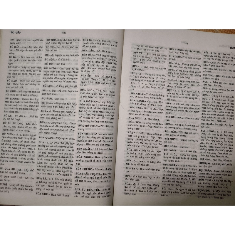 TỪ ĐIỂN TIẾNG VIỆT - 1994 - 911 trang - Bìa cứng - Kt 16 x 24 - trang cuối bị thủng 1 lỗ nhỏ - TỪ ĐIỂN BÁCH KHOA - An Nhiên Thư Quán - ANTQ3110-43 923734