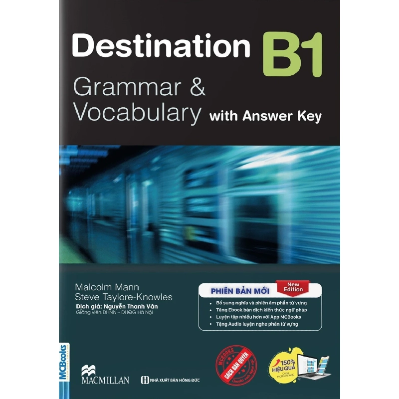 Destination B1 - Grammar And Vocabulary with Answer Key - Malcome Mann, Steve Taylore-Knowles 285452