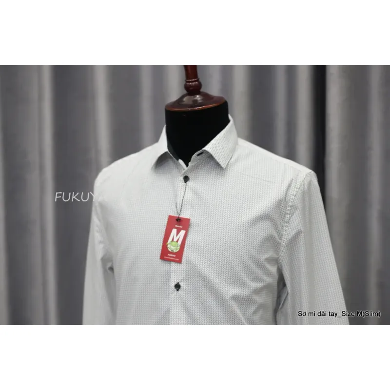 Chính hãng sơ mi H&M size M slim 571249