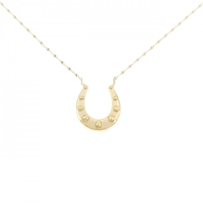 K18YG Mặt dây chuyền hình móng ngựa × ngôi sao - Hàng hiệu Chính hãng 856762