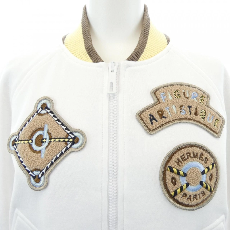 Áo khoác HERMES FIGURE ARTISTIQUE VARSITY EMBROIDE 3H4208DD - Hàng hiệu Authentic 810886