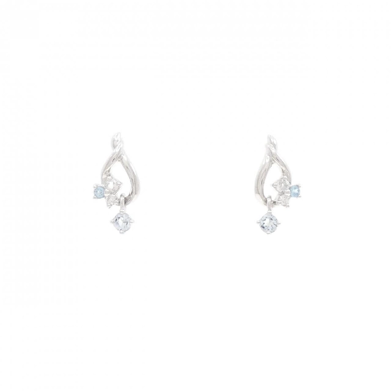 Bông tai đá màu 4゜C - Hàng hiệu Authentic 843830