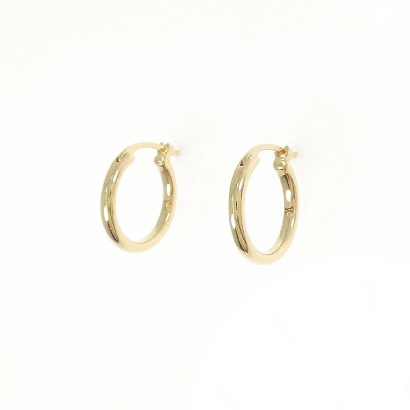 Khuyên tai hình vòng K18YG - Hàng hiệu Authentic 847395