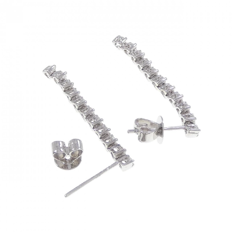 K18WG/750WG Bông tai kim cương 0.45CT - Hàng hiệu Chính hãng 870050