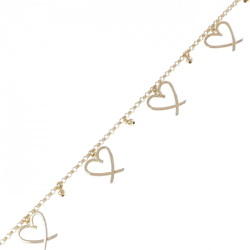 K18YG Dây chuyền hình trái tim - Hàng hiệu Authentic 873020