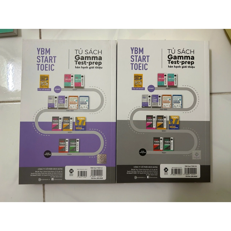 Combo YBM TOEIC Start Reading + YBM TOEIC Start Listening 522370