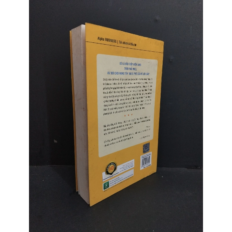 Trò bịp trên phố Wall mới 80% ố rách ẩm nhẹ bìa 2015 HCM2811 Michael Lewis MARKETING KINH DOANH 917615