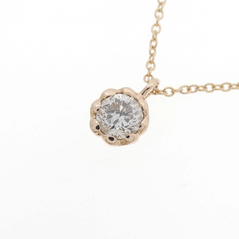 Dây chuyền kim cương K18PG 0.30CT - Hàng hiệu Chính hãng 859303