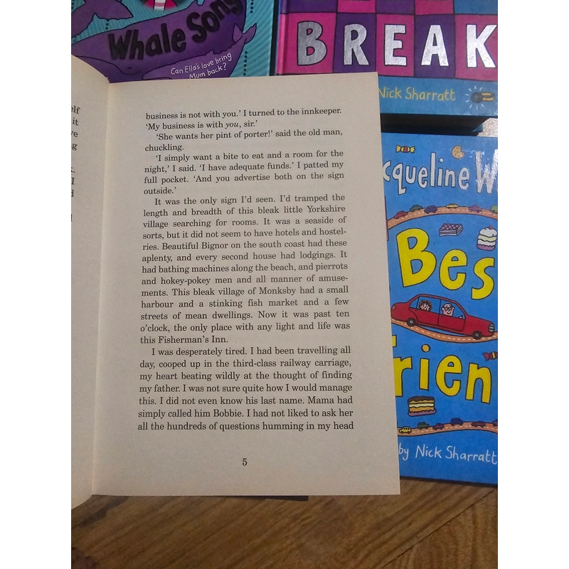 Combo 9q Jacqueline Wilson (Sách tiếng anh bìa cứng) 400k (có 1q bị mất bìa ngoài) 479257