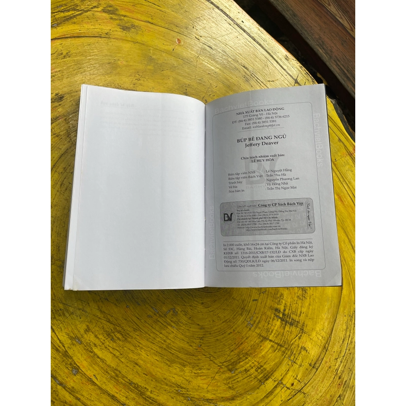 BÚP BÊ ĐANG NGỦ- JEFFERY DEAVER  550056