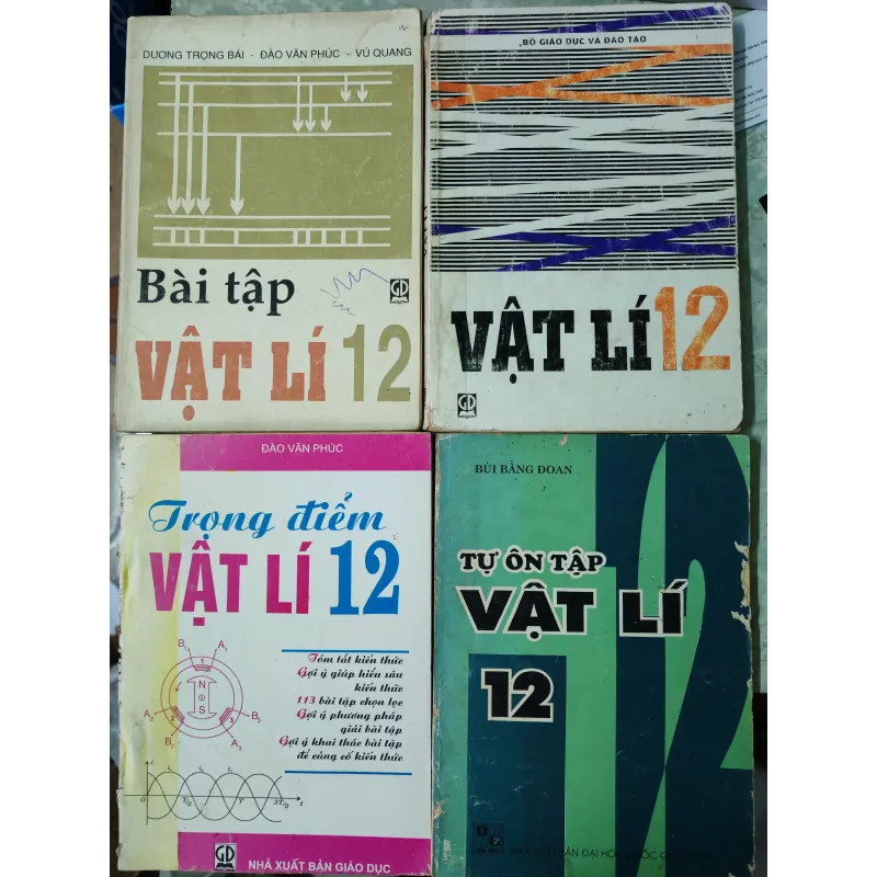 Combo Vật lý 12 (bộ cũ)  784983