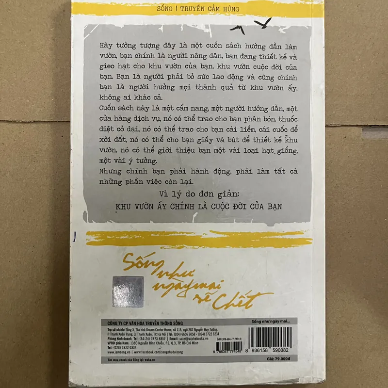 sống như ngày mai sẽ chết 569637