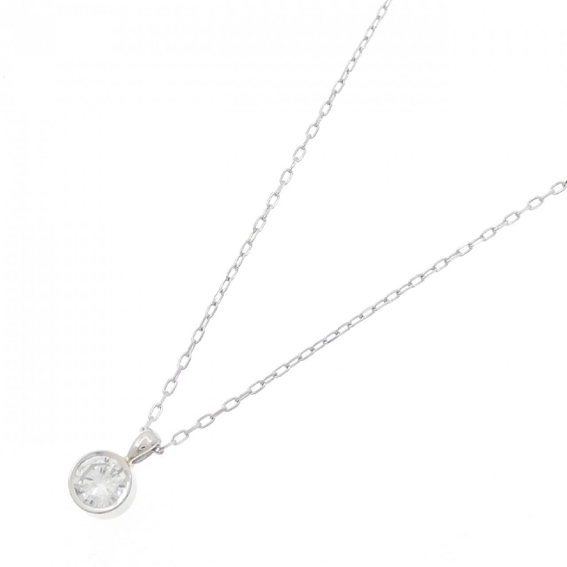 Dây chuyền kim cương Solitaire PT900/PT850 0.338CT - Hàng hiệu Chính hãng 861916