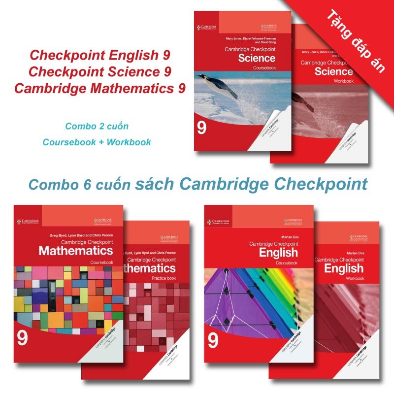 Sách Tiếng Anh - Cambridge Checkpoint English, Mathemat, Science - mới 21784