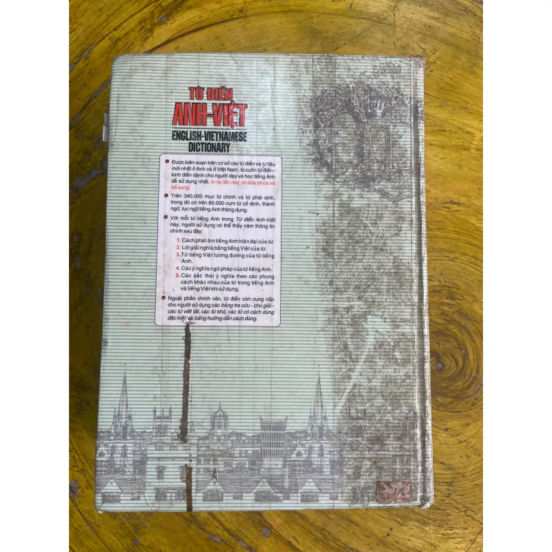 ĐẠI TỪ ĐIỂN ANH - VIỆT- ENGLISH - VIETNAMESE DICTIONARY 730613