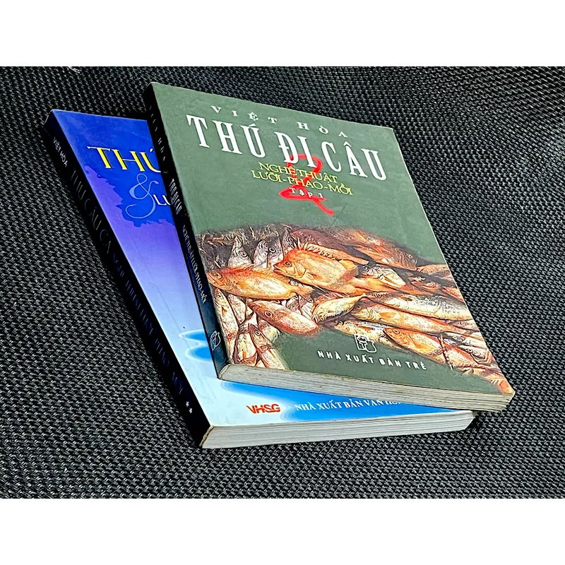 THÚ CÂU CÁ* NGHỆ THUẬT-* LƯỠI * PHAO * MỒI - Tác giả VIỆT HÒA [ BỘ 2 TẬP] 1063672