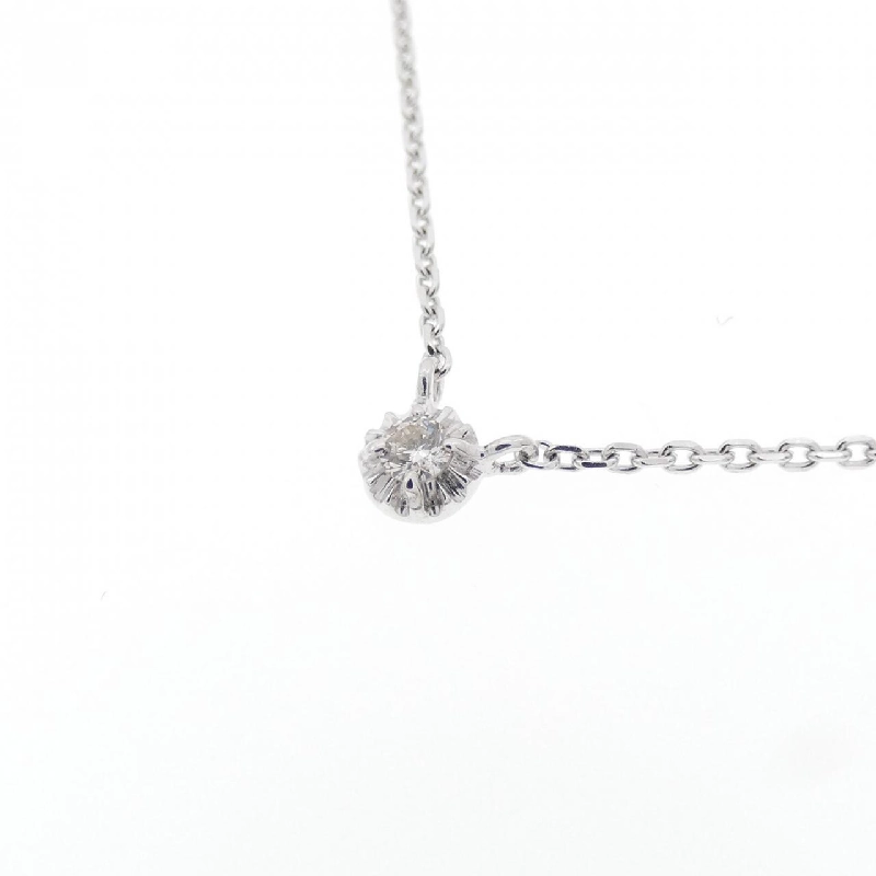 Dây chuyền kim cương Agat 0.03CT - Hàng hiệu Authentic 842230