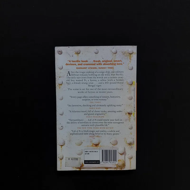 [Sách Cũ Ngoại Văn] Life Of Pi - Yann Martel 792471
