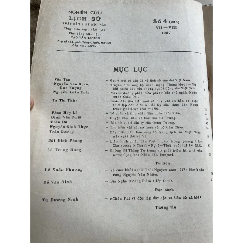 Nghiên cứu lịch sử - số 4-1987; khổ lớn 679744