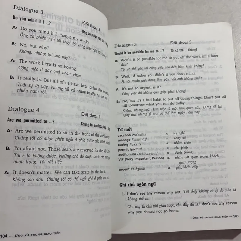 Vận dụng tiếng Anh theo quy tắc Ứng xử trong Giao tiếp 720535