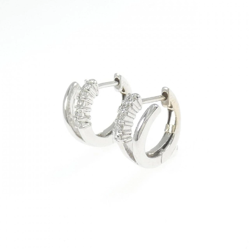 K18WG Bông tai kim cương 0.14CT - Hàng hiệu Chính hãng 868751