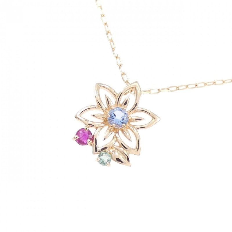 K10PG Hoa Hồng Ruby Dây Chuyền - Hàng hiệu Chính hãng 857208