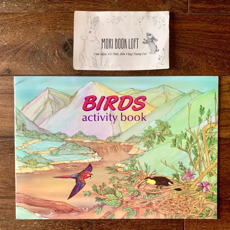 Sách ngoại văn set 4 cuốn Activity Books, Used, Bìa Mềm 756488