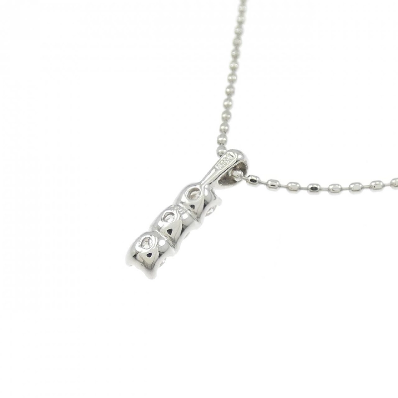 Dây chuyền kim cương ba viên PT900/PT850 0.15CT - Hàng hiệu Chính hãng 861458