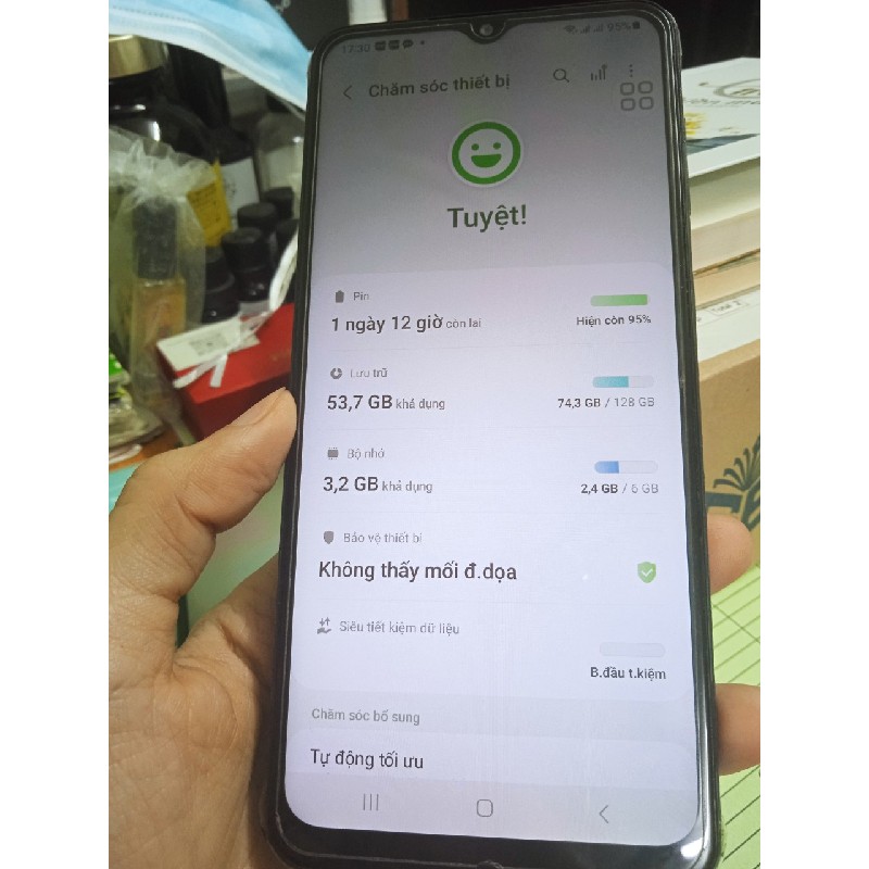 SAMSUNG A12 RAM 6GB / ROM 128 2 SIM 2 SÓNG PIN TRÂU 46997