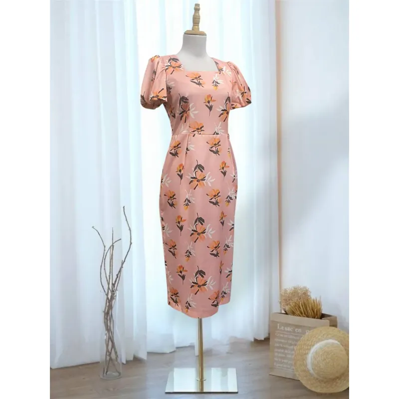 [New] Váy lụa in My's Fashion màu hồng, xanh size M 369250