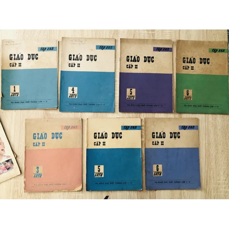Lô 11 cuốn Tập san Giáo dục – Giáo dục phổ thông cấp 2, 3 (sách xưa) 929463