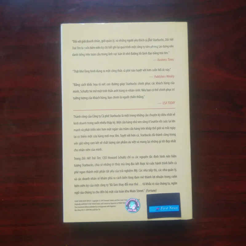 [Sách Doanh Nhân] Dốc Hết Trái Tim (Howard Schultz) - Nhà Sáng Lập Starbucks 977884