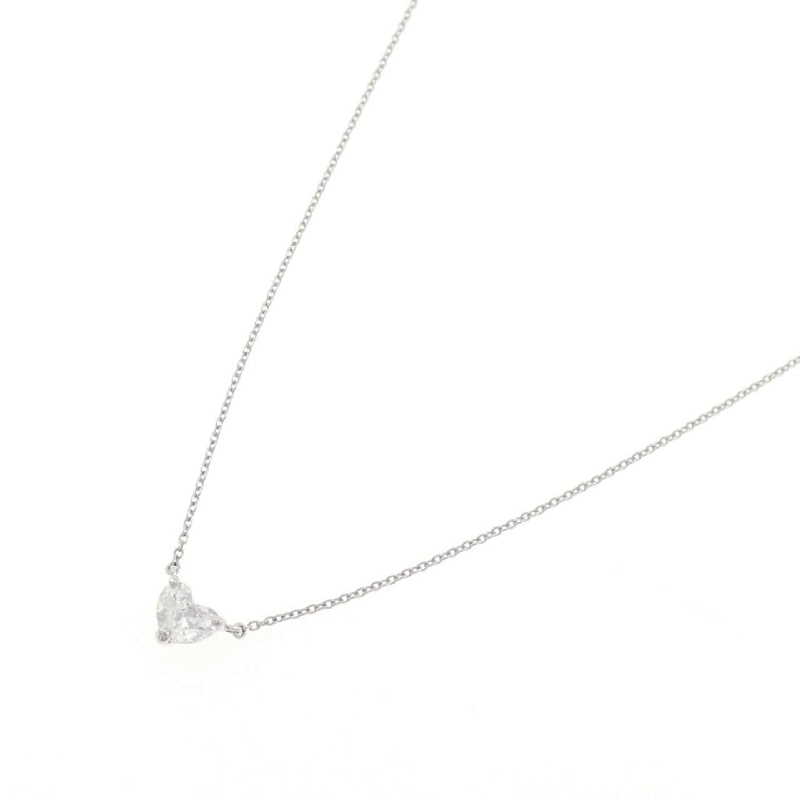 Dây chuyền kim cương PT900/PT850 0.385CT D VS2 hình trái tim - Hàng hiệu Chính hãng 872407