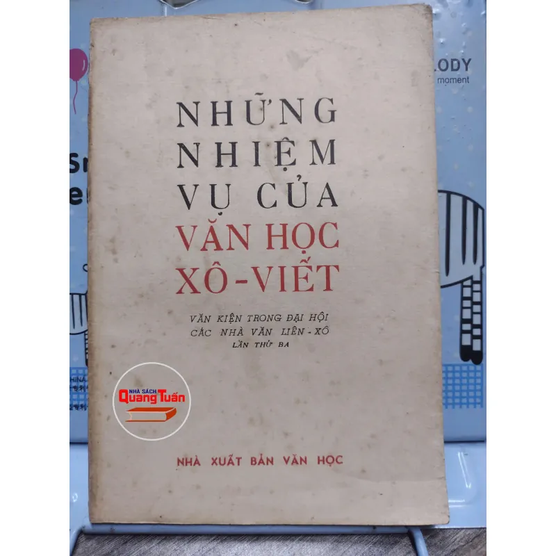 Sách: Những nhiệm vụ của văn học Xô Viết - Tác giả: Nhiều tác giả (A3) 597583