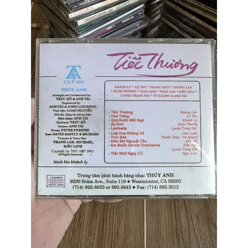 CD Hải ngoại - Tiếc thương - 3G 992461