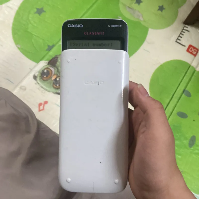 Máy tính Casio FX-580VNX, Bản Trắng, Mượt Trong 789455