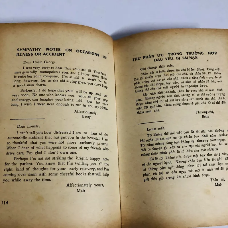VIẾT VÀ PHIÊN DỊCH THƯ TÍN ANH – MỸ 1967 718062