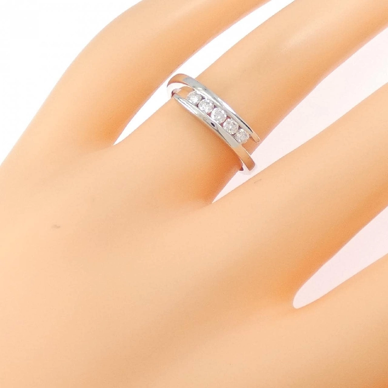 Nhẫn kim cương 750WG - Hàng hiệu Authentic 848760