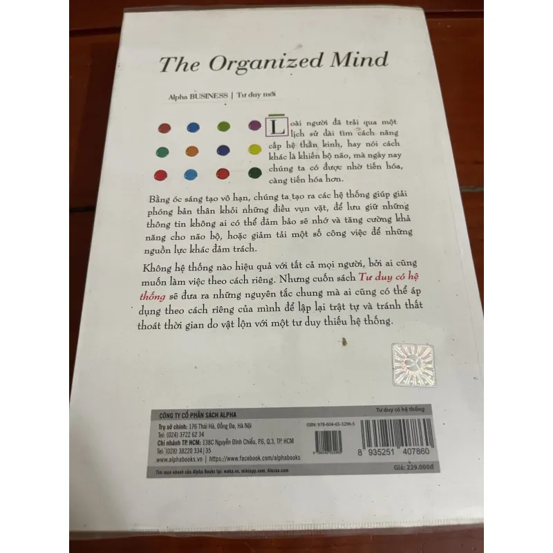 Tư duy có hệ thống Daniel J. Levitin 1042175